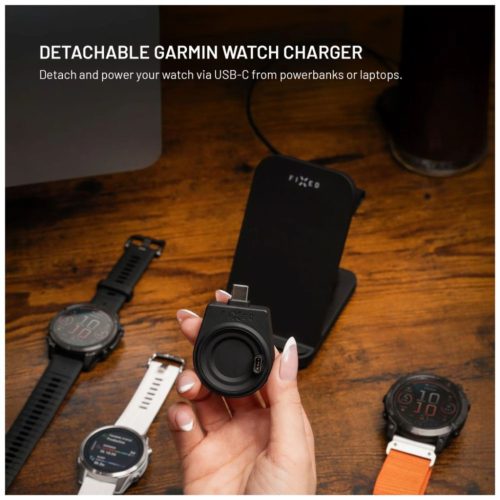 FIXED Powerstation for Garmin Black