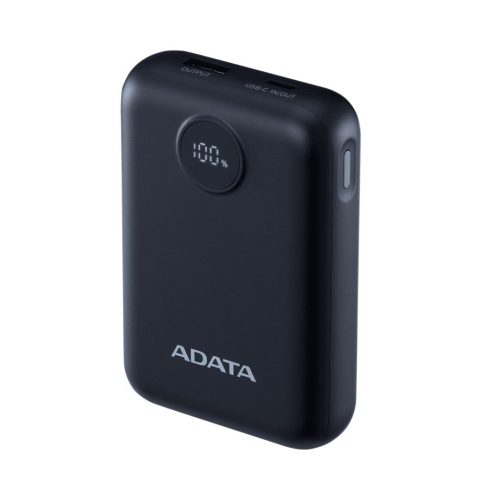 A-Data C100 Digital Display 10000mAh PowerBank Black