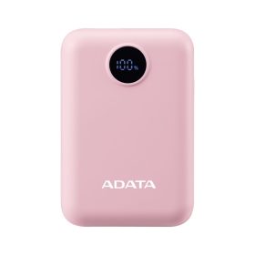 A-Data C100 Digital Display 10000mAh PowerBank Pink