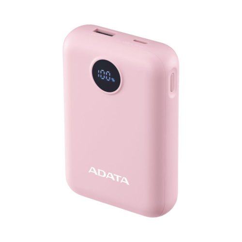 A-Data C100 Digital Display 10000mAh PowerBank Pink