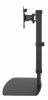 Gembird MS-D1ST-02 Height adjustable full-motion monitor desk stand 17"-32" Black