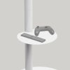 Gembird TVS-86TR-01-W TV floor stand  37"-86" White