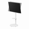 Gembird TVS-86TR-01-W TV floor stand  37"-86" White