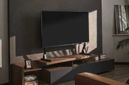 Gembird TVS-D90F-01 Tabletop TV stand 45"-90" Black