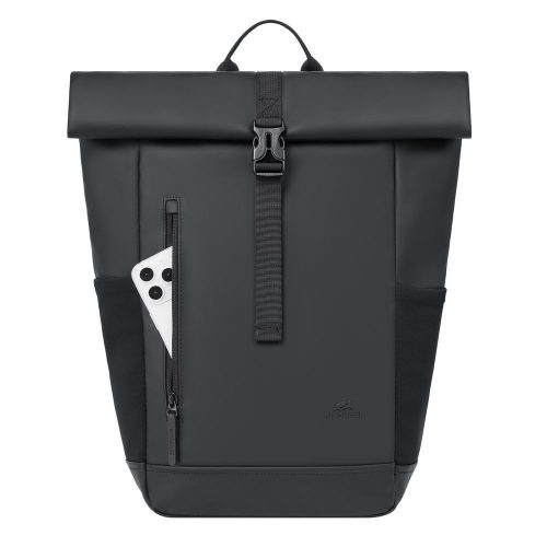 RivaCase 7826 ECO 17L Roll top Notebook Backpack 14" Black
