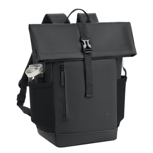 RivaCase 7826 ECO 17L Roll top Notebook Backpack 14" Black