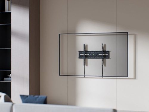 Gembird WM-86F-01 TV wall mount (fixed) 37”-86” Black