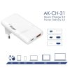 Akyga AK-CH-31 65W Wall Charger White