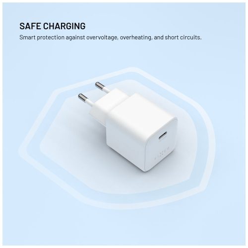 FIXED mini USB-C GaN töltő 65W fehér