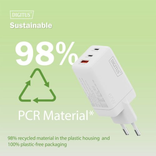 Digitus DA-10303 67W USB GaN Charger White