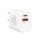 Delight USB Type-C + USB A PD20W Fast charger 20W White