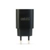 Delight USB Type-C + USB A PD20W Fast charger Black