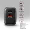 AXAGON ACU-PQ67 PD3.0 & QC4+ 2xOUTPUTS wall charger 67W Black