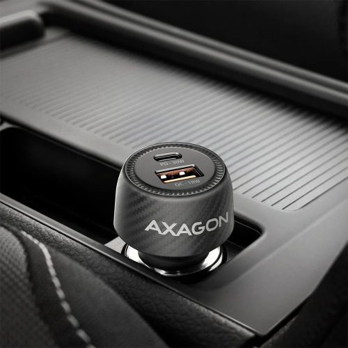 AXAGON PWC-PQ48 PD3.0 & QC4+ 2xOUTPUTS car charger 48W Black