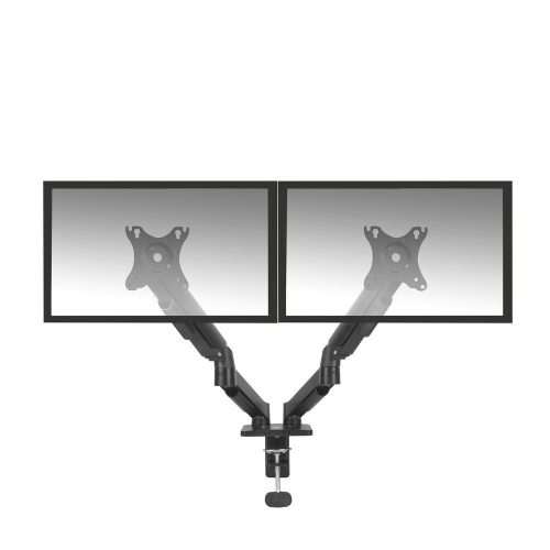 ACT AC8314 Gas Spring Dual Monitor Arm 17"-35" Black