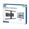 ACT Full motion TV Wall Mount ultra slim 43"-90" Black