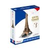 3D puzzle: Eiffel torony CubicFun 3D híres épület makettek