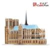 3D puzzle: párizsi Notre Dame CubicFun 3D épület makettek