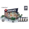 3D puzzle: Auction House & Stores (UK) CubicFun 3d híres épület makettek