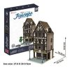 3D puzzle: Tudor Restaurant (UK) CubicFun 3d híres épület makettek