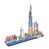 3d LED világítós puzzle: CityLine Dubai