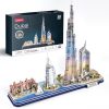 3d LED világítós puzzle: CityLine Dubai