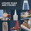 3d LED világítós puzzle: CityLine San Francisco