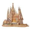 3d Led világítós puzzle: Sagrada Família CubicFun makett LED világítással