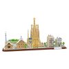3D puzzle: CityLine Barcelona CubicFun 3D híres épület makettek
