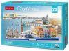 3D puzzle: CityLine Velence CubicFun 3D híres épület makettek