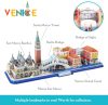 3D puzzle: CityLine Velence CubicFun 3D híres épület makettek