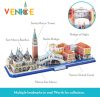 3D puzzle: CityLine Velence CubicFun 3D híres épület makettek