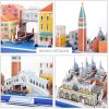 3D puzzle: CityLine Velence CubicFun 3D híres épület makettek