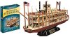 3D puzzle: Mississippi gőzhajó CubicFun 3D hajó makettek
