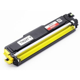   Brother TN247Y utángyártott yellow toner 2300 oldal, prémum minőség