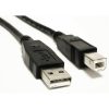 Nyomtatókábel USB Összekötő A-B 2.0 - 1.8m, Male/Male