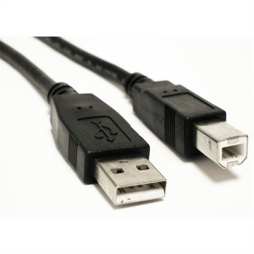 Nyomtatókábel USB Összekötő A-B 2.0 - 3m, Male/Male