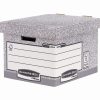 Archiváló konténer, karton, standard, Fellowes® Bankers Box System, 10 db/csomag,