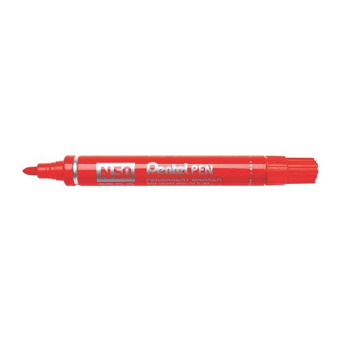 Alkoholos marker fém testű 4,3mm kerek hegyű N50-BE Pentel Extreme piros