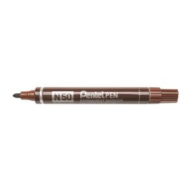   Alkoholos marker fém testű 4,3mm kerek hegyű N50-EE Pentel Extreme barna