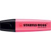 Szövegkiemelő 2-5mm, vágott hegyű, STABILO Boss original pink