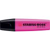 Szövegkiemelő 2-5mm, vágott hegyű, STABILO Boss original pink