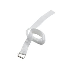   Heveder 1,2m hosszú 2,5cm, széles polipropilén szalag fém kapoccsal