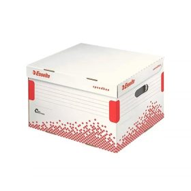   Archiváló konténer L méret újrahasznosított karton Esselte Speedbox fehér