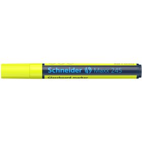 Üvegtábla marker 1-3mm, Schneider Maxx 245 sárga