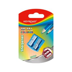   Hegyező 2 lyukú fém Keyroad Metal Colourful vegyes színek