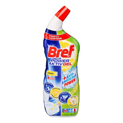 Wc tisztító gél 700 ml Bref Power Active Lemon