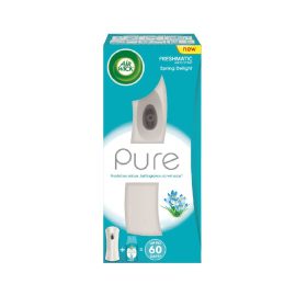   Légfrissítő készülék utántöltővel 250 ml AirWick Freshmatic Pure Spring Delights/Tavaszi szellő