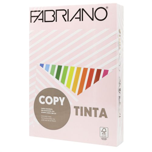 Másolópapír, színes, A3, 80g. Fabriano CopyTinta 250ív/csomag. pasztell púder rózsaszín