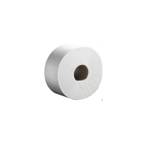 Toalettpapír 2 rétegű közületi átmérő: 19 cm 100 % cellulóz laponkénti adagolású 12 tekercs/karton hófehér